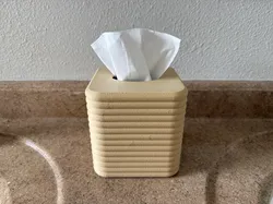 Modern Kleenex Tissue Box Cover - Free 3D Print Model