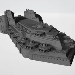 Paddle Boat Battle Carrier Gen 1: Radiant Class