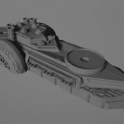 Paddle Boat demi-Battleship: Gold Standard Gen 1