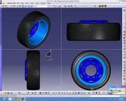Rim + Tyre Design By Khurram Butt
