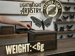 Under 6g Decorative Death Moth - Free 3D Print Model