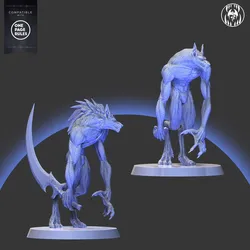 Werewolf Assassin (2 miniatures)