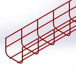 Wire cable tray 100х100mm, Ø4
