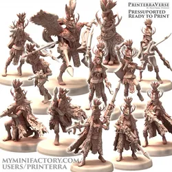 012 EXILED Guardian Tribal Elder Space Forest Elves