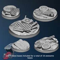 10 round Junkyard bases