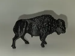 Buffalo – Strong Bison Animal Tiere aus aller Welt - Free 3D Print Model
