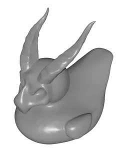 demon rubber duck