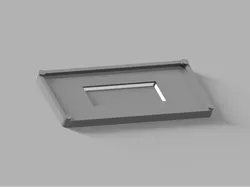 fiat 124 spider / Mazda MX5 NC Boot switch cover - Free 3D Print Model