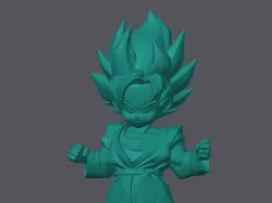 Goten SSj1 - Free 3D Print Model