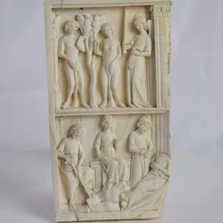 Ivory Diptych (Garden of Eden)