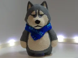 PartyAnimals-style wolf - Free 3D Print Model