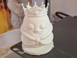 Royal Egg – The little king - Free 3D Print Model