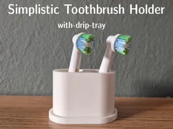 Simplistic Toothbrush Holder - Free 3D Print Model