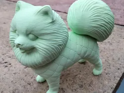 Upholstery Hounds collection - pomeranian - Free 3D Print Model