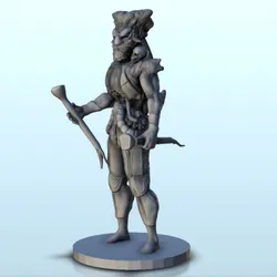 Alien knight with armour 1 - Sci-Fi Science-Fiction 40k 30k