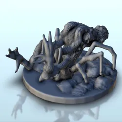 Alien spider on ground 7 - Sci-Fi Science-Fiction 40k 30k