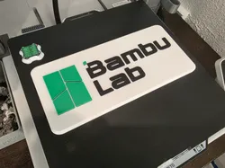 Bambu Labs Sign w/AMS - Free 3D Print Model