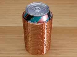 Bumpy Hex Pattern 12 oz Can Holder - Free 3D Print Model