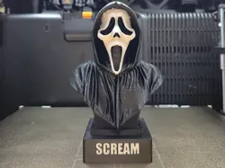 Busto de SCREAM - Free 3D Print Model