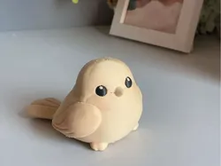 Cute bird figurine - Free 3D Print Model