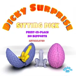 Dicky Surprise Sitting Dick