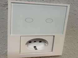 Frame Tuya/Zigbee Switch (86x86) + EU Outlet - Free 3D Print Model