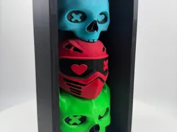 Lights Out Book Nook Insert  - Free 3D Print Model
