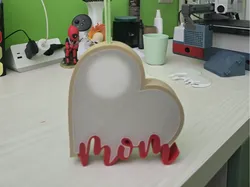 Mother's Heart - Free 3D Print Model