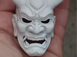 Oni Mask - Free 3D Print Model