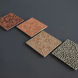Pelagic Maze (Coaster - Reaction-Diffusion)
