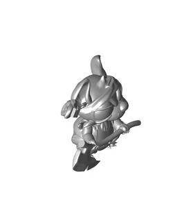 Ratman Axe Chibi - With Free Dragon  - 5e DnD Inspired for RPG and Wargamers