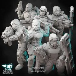 Republic Commandos Strike Team - Anvil Digital Forge June 2022