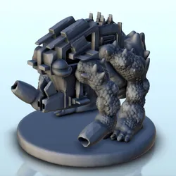 Robot alien with organic parts 5 - Sci-Fi Science-Fiction 40k 30k