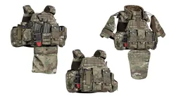 WARRIOR ASSAULT DCS PLATE CARRIER VEST BUNDLE 3D Model Pack