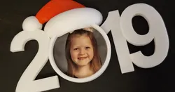2019 Christmas Picture Ornament