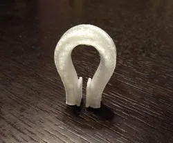 Aquarium air tube 6mm holder