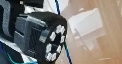 Articulating Raspberry Pi Camera Mount cover with 8LED ring light
