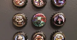 Bottle-Cap/Kronkorken 8x3mm Neodym Magnet Inlay