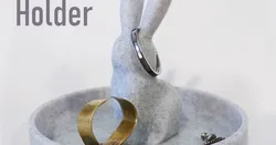Bunny Ring Holder
