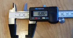 Caliper Extensions for 'lipped' items like brake discs or lids