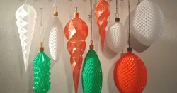 Christmas tree baubles