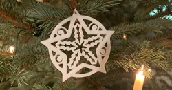 Christmas tree ornament decoration hanger