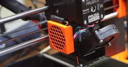 Fan Guard for Prusa i3 MK3s - snapable