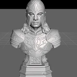 Faramir Captain of Gondor Bust LOTR ESDLA