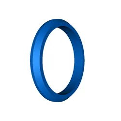 Free Jewelry & Accessories STL Download - Ovaler Ringby user8344369724