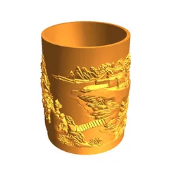 Gratis Home Decorations & Ornaments STL indir - Houder - Waitsmd
