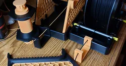 Gravity spoolholder for MMU2S - 3mf 0.3mm PLA Two Color