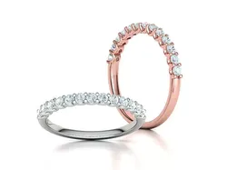 Half Eternity Ring 2mm Diamonds 13-stone design