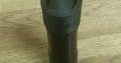 Harbor Freight flashlight button protector