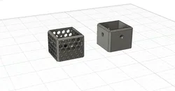 Ikea Lack adjustable foot base hexagon